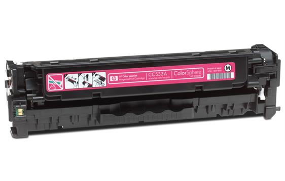 766003 HP CC533A Toner HP CL CC533A r&#248;d 